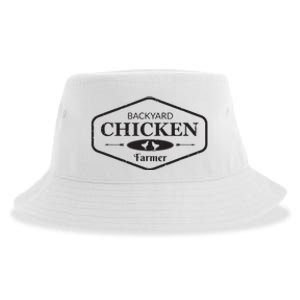 Backyard Chicken Farmer Chicken Lover Cute Sustainable Bucket Hat