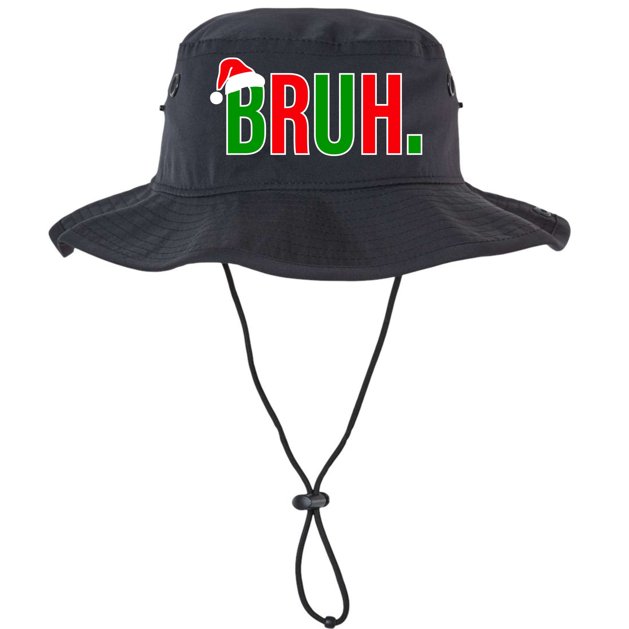 Bruh. Colorful Funny Christmas Bucket Hat