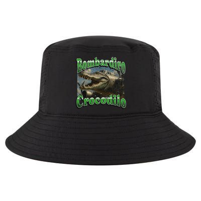 Bombadiro Crocodilo Funny Italian Brainrot Meme Graphic Cool Comfort Performance Bucket Hat