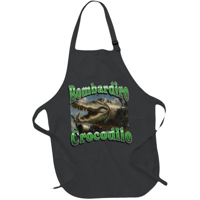 Bombadiro Crocodilo Funny Italian Brainrot Meme Graphic Apron