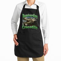 Bombadiro Crocodilo Funny Italian Brainrot Meme Graphic Apron