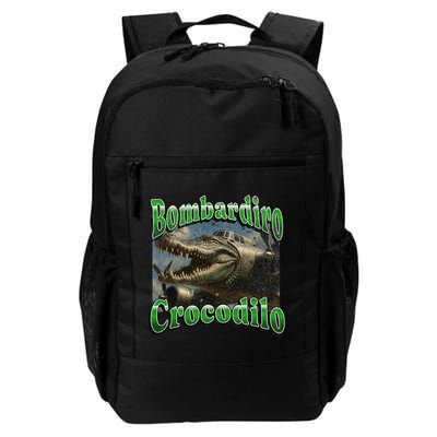 Bombadiro Crocodilo Funny Italian Brainrot Meme Graphic Backpack