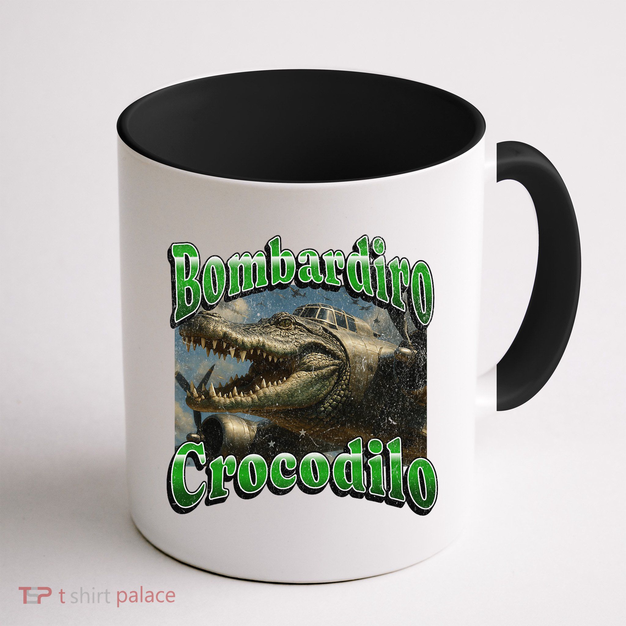 Bombadiro Crocodilo Funny Italian Brainrot Meme Graphic Mug