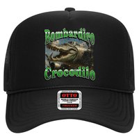 Bombadiro Crocodilo Funny Italian Brainrot Meme Graphic Trucker Hat
