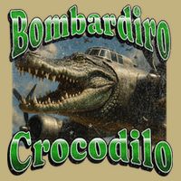 Bombadiro Crocodilo Funny Italian Brainrot Meme Graphic Cooling Performance Long Sleeve Crew
