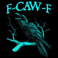 Black Crow F-Caw-F Funny Black Bird Sustainable Bucket Hat