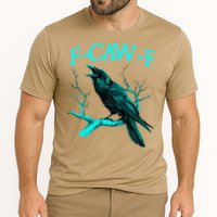 Black Crow F-Caw-F Funny Black Bird Performance Shirt
