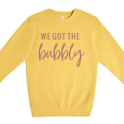 Bubbly Celebration For Bachelorette Party Premium Crewneck Sweatshirt