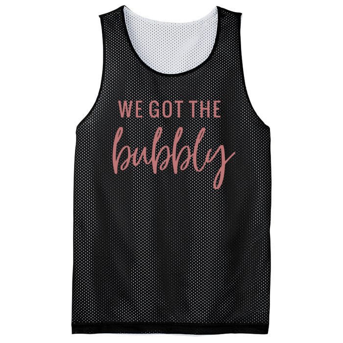 Bubbly Celebration For Bachelorette Party Mesh Reversible Basketball Jersey Tank