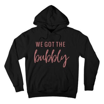 Bubbly Celebration For Bachelorette Party Tall Hoodie