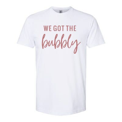 Bubbly Celebration For Bachelorette Party Softstyle CVC T-Shirt