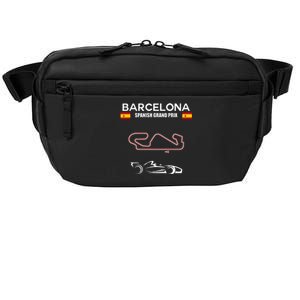 Barcelona Circuit Formula Racing Car Spanish Grand Prix Crossbody Pack