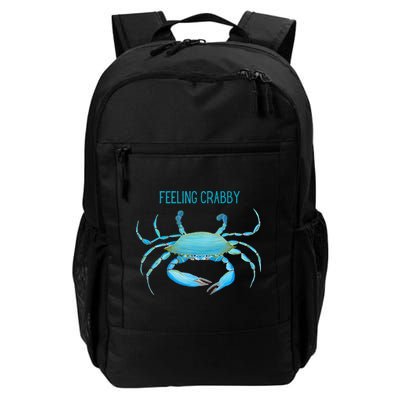 Blue Crab Feeling Crabby Ocean Life Backpack
