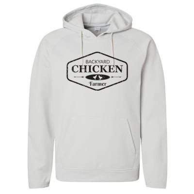 Backyard Chicken Farmer Chicken Lover Cute Performance Fleece Hoodie