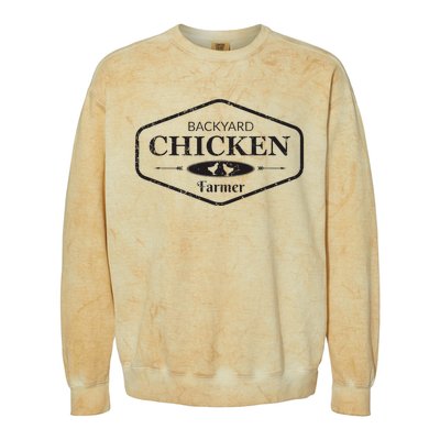 Backyard Chicken Farmer Chicken Lover Cute Colorblast Crewneck Sweatshirt