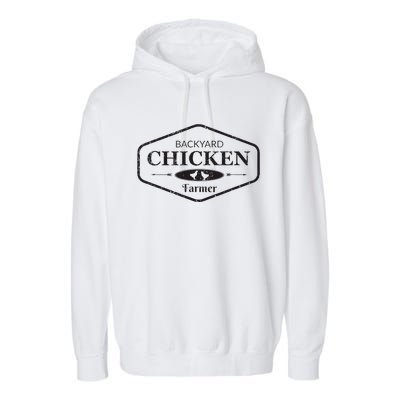 Backyard Chicken Farmer Chicken Lover Cute Garment-Dyed Fleece Hoodie