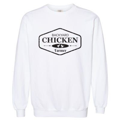 Backyard Chicken Farmer Chicken Lover Cute Garment-Dyed Sweatshirt