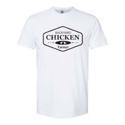 Backyard Chicken Farmer Chicken Lover Cute Softstyle CVC T-Shirt