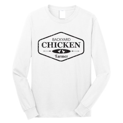 Backyard Chicken Farmer Chicken Lover Cute Long Sleeve Shirt