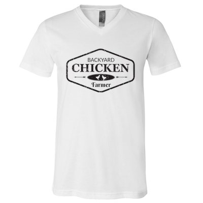 Backyard Chicken Farmer Chicken Lover Cute V-Neck T-Shirt