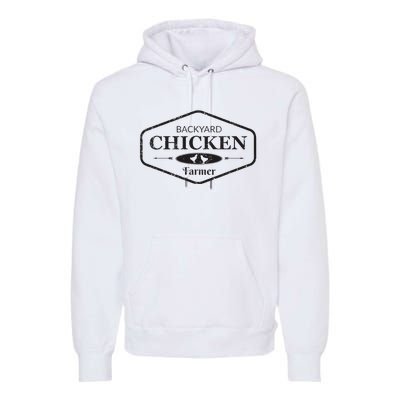 Backyard Chicken Farmer Chicken Lover Cute Premium Hoodie