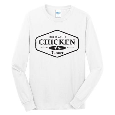 Backyard Chicken Farmer Chicken Lover Cute Tall Long Sleeve T-Shirt