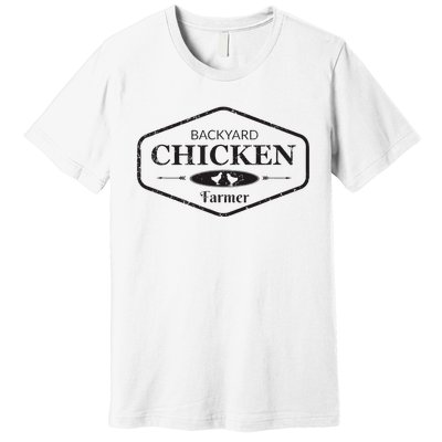 Backyard Chicken Farmer Chicken Lover Cute Premium T-Shirt