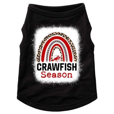 Bleached Craw Fish Season Leopard Crawfish Boil Lobster Great Gift Doggie Tank