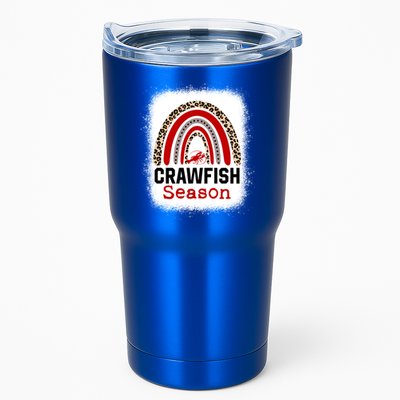 Bleached Craw Fish Season Leopard Crawfish Boil Lobster Great Gift Tumbler