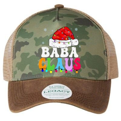 Baba Claus Funny Xmas Family Matching Grandma Christmas Legacy Tie Dye Trucker Hat
