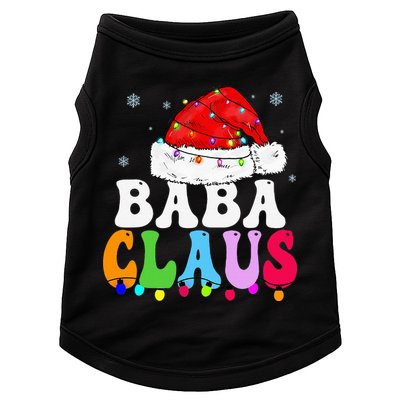 Baba Claus Funny Xmas Family Matching Grandma Christmas Doggie Tank