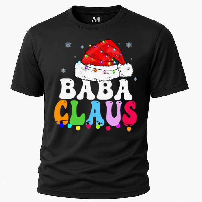 Baba Claus Funny Xmas Family Matching Grandma Christmas Cooling Performance Crew T-Shirt