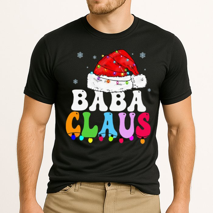 Baba Claus Funny Xmas Family Matching Grandma Christmas Cooling Performance Crew T-Shirt