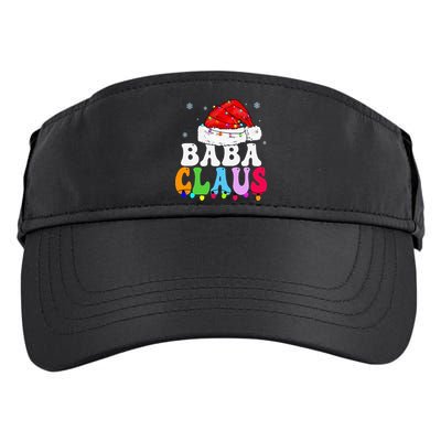 Baba Claus Funny Xmas Family Matching Grandma Christmas Adult Drive Performance Visor
