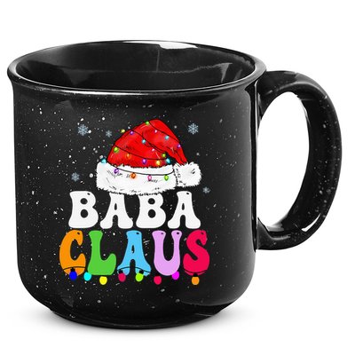 Baba Claus Funny Xmas Family Matching Grandma Christmas 15oz Campfire Ceramic Mug
