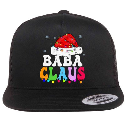 Baba Claus Funny Xmas Family Matching Grandma Christmas Flatbill Hat