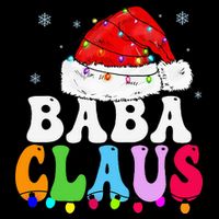 Baba Claus Funny Xmas Family Matching Grandma Christmas Magnet