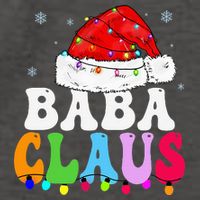 Baba Claus Funny Xmas Family Matching Grandma Christmas Vector Backpack