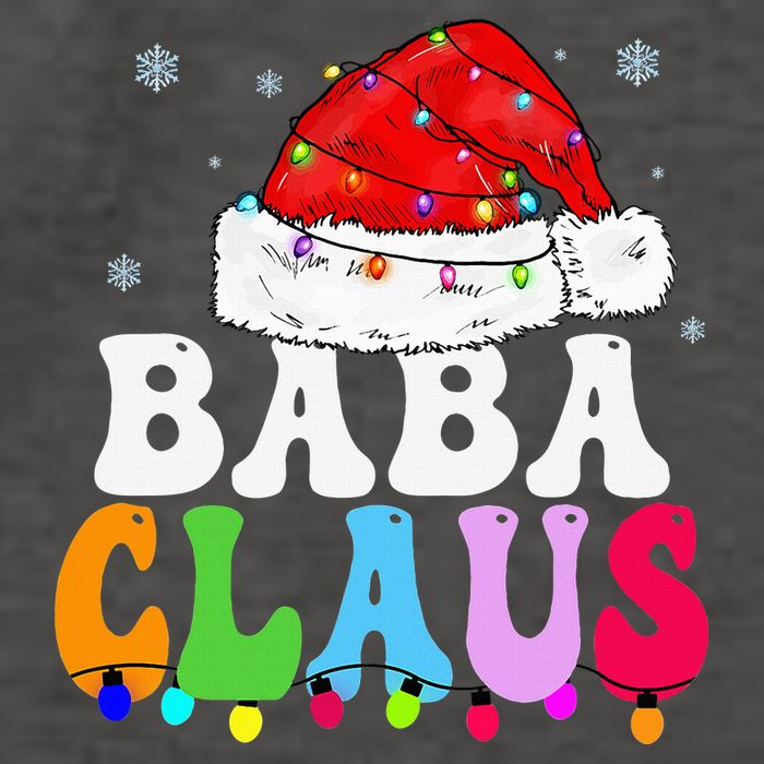 Baba Claus Funny Xmas Family Matching Grandma Christmas Vector Backpack