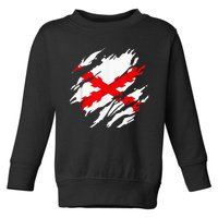 Burgundy Cross Flag Of The Thirds Toddler Sweatshirt