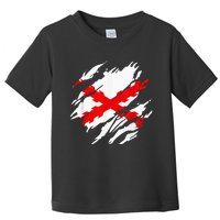 Burgundy Cross Flag Of The Thirds Toddler T-Shirt