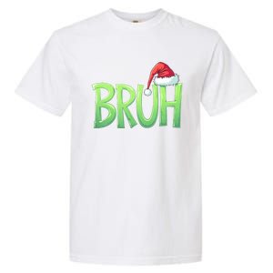 Bruh Christmas Funny Christmas Humor Meme Garment-Dyed Heavyweight T-Shirt