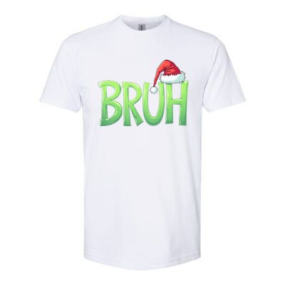 Bruh Christmas Funny Christmas Humor Meme Softstyle CVC T-Shirt