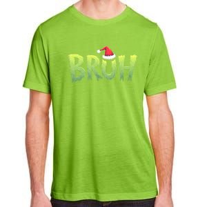 Bruh Christmas Funny Christmas Humor Meme Adult ChromaSoft Performance T-Shirt