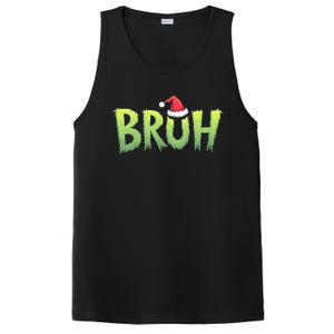 Bruh Christmas Funny Christmas Humor Meme PosiCharge Competitor Tank