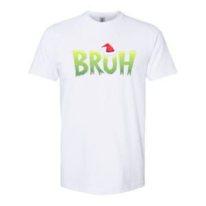 Bruh Christmas Funny Christmas Humor Meme Softstyle CVC T-Shirt