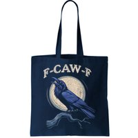 Black Crow F-Caw-F Funny Bird Moon Bag