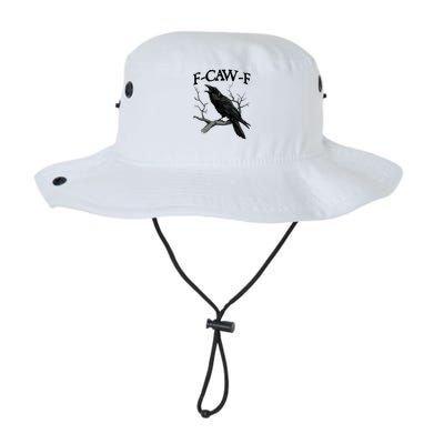 Black Crow, F-Caw-F Funny Black Bird Legacy Cool Fit Booney Bucket Hat