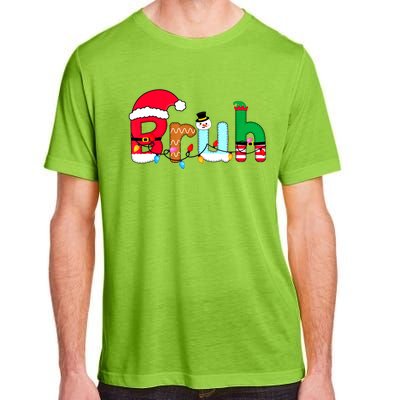 Bruh Christmas For Teen Boy Funny Christmas Bruh Gift Adult ChromaSoft Performance T-Shirt