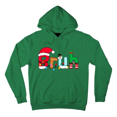 Bruh Christmas For Teen Boy Funny Christmas Bruh Gift Hoodie